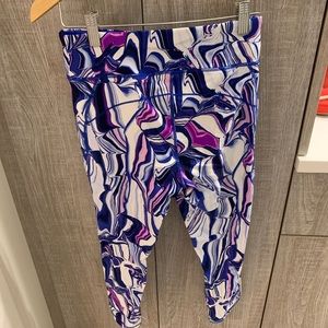 Cropped work-out leggings